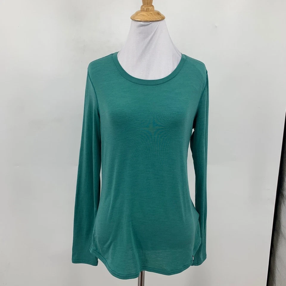 Camisa Marmot Mujer XS Extra Pequeña Salvia Calavera Manga Larga Absorbente Elastizada Foto 2 de 4