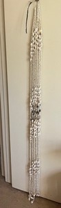 Lot of 20 Strands of Seashell Necklaces for Lei, Hula performances, Crafts