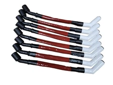 12" Ton's Sleeved Red Ceramic LS High Performance Spark Plug Wire Set GM TRUCK