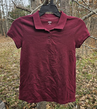 Old Navy Uniform Pique Polo Shirt for Girls XL 14 Plus New
