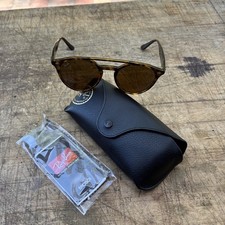 Ray-Ban RB 4279 710/73 Brown. Round sunglasses frame with Case. Italy