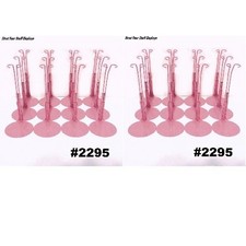 24 KAISER 2295 PINK Stands Fit 11.5"-12.5" tall dolls BARBIE MIDGE FRANCIE CARA