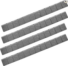 48 PCS 1/4 Oz Adhesive Backed Wheel Weights, 0.25 Ounce Stick on Wheel Weights w