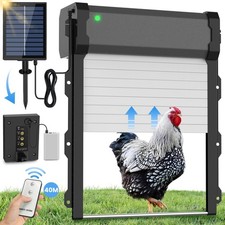 Automatic Chicken Coop Door with Timer  Light Sensor, 4 Modes Automatic chic...