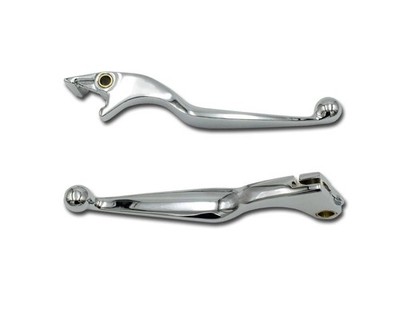 Honda VTX1300 C / VTX1300 R / VTX1300 S Chrom Wide Blade Handhebel Paar M106451
