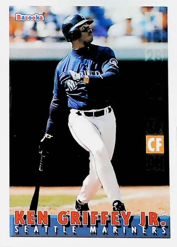 1995 Bazooka Ken Griffey Jr #31 Seattle Mariners Baseball Card HOF Mariners