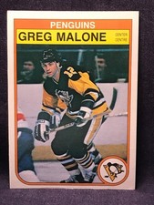 1982-83 O-Pee-Chee #272 Greg Malone Penguins