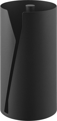 Yamazaki Kitchen Paper Holder, Vertical Type, Large, Black, W16 x D16 x H30.2cm,