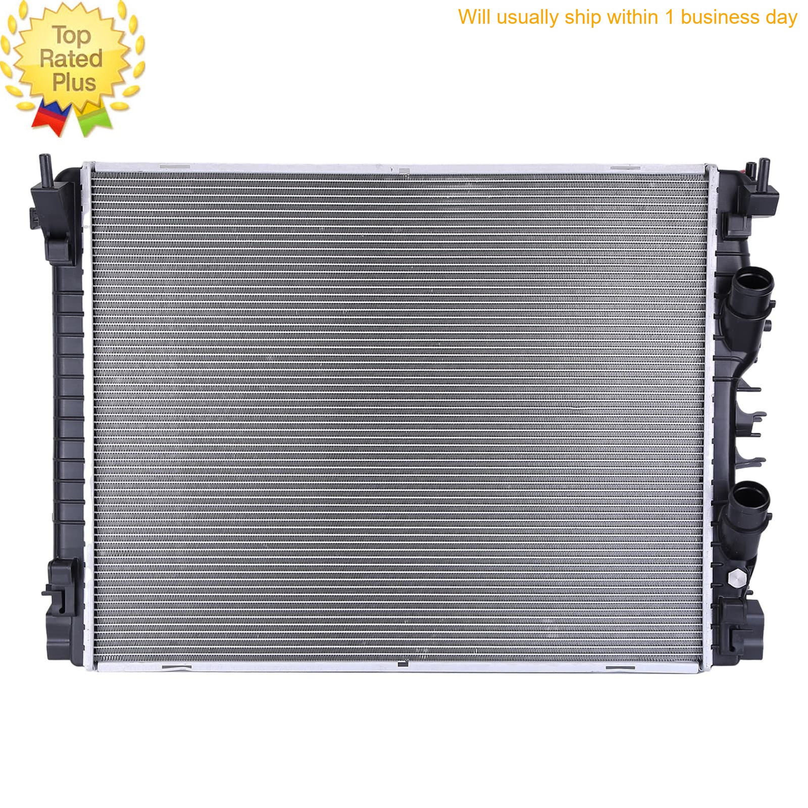 Radiator Fits Maserati Ghibli Quattroporte Levante 2014-20 OE 670109996 Aluminum