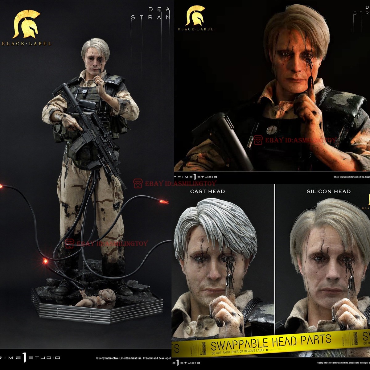 Prime 1 Studio HDMMBLDS-02: CLIFFORD UNGER BLACK LABEL VERSION