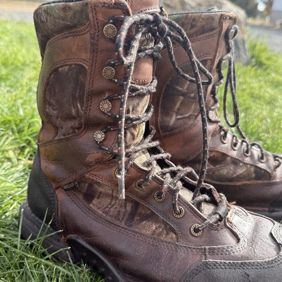 Danner Pronghorn 8” Mossy Oak Break Up Infinity Camo Boots Gore-Tex Men’s 11 D - Image 2 of 4