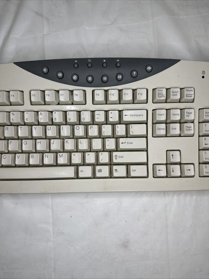 RT-3602 Gateway Keyboard Vintage VTG Gateway Keyboard Untested - Image 3 of 4
