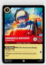 Adorabeezle Winterpop - Ice Rocket Racer 116/204 Common Azurite Sea Lorcana NM