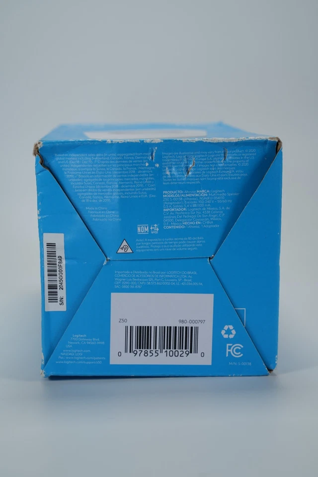 Logitech Z50 Portable Mini Speaker for Smartphone, Tablet & PC, AC Power & 3.5mm - Image 3 of 4