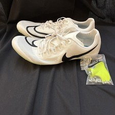 Nike Ja Fly 4 Sprint Track Spikes Shoes Men's Size 11 White Black DR2741-102