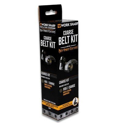 Work Sharp WSSAKO81118 Coarse Grit Belt Kit for Ken Onion Edition 0, Tan
