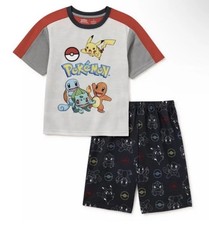 Nintendo Pok mon 2-Pc Boys Pajama Set Size 4