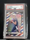 2024 Panini Prizm ● 329 Drake Maye RC ● Red White Blue Prizm ● COLOR MATCH PSA 9