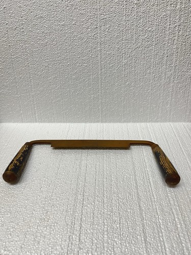 VINTAGE DRAW KNIFE - DRAW SHAVE - 8" LONG BLADE - SIGNED: FULTON - Picture 8 of 10