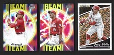 2022 Joey Votto LOT (3) Stadium Club Beam Team & Black Gold MLB Cincinnati Reds