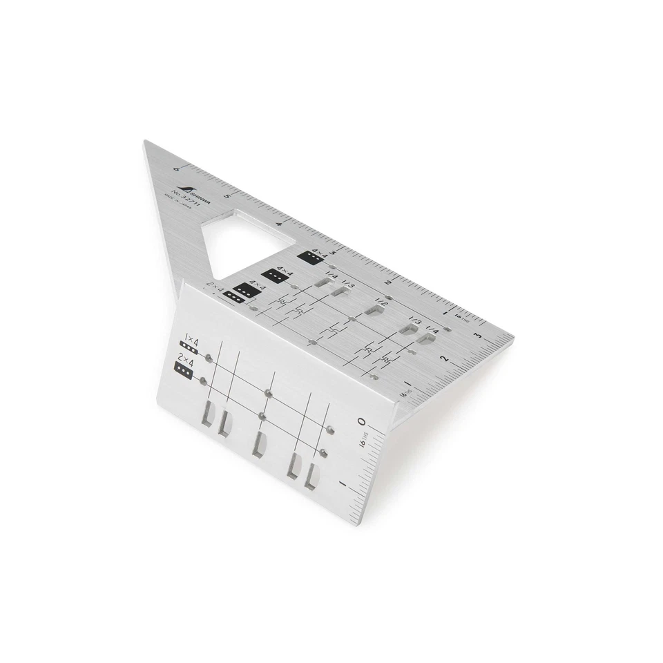 Regla de inglete Shinwa 3D dos por cuatro Foto 3 de 4