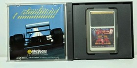 F-1 Circus '91 (PC Engine) Case, Manual & Hu Card.