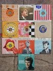 Lot 10 Rock & Roll 45's Rip Chords, Rivieras, Rock-A-Teens, Rolling Stones +