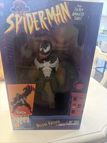 ToyBiz Spider-Man Deluxe Edition Original Venom 10" Figure 1994 Vintage Marvel