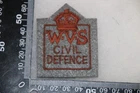 GOOD COPY BRITISH WOMEN'S VOLUNTARY SERVICE WW2 TYPE BADGE PATCH CAN 191