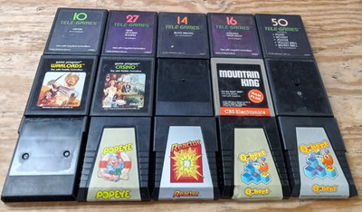 (MA2) Lot of 15 Atari 2600 Video Game Cartridges *Untested*