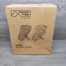 Mountain Buggy Nano All Weather Cover Set NEW Quick Shipping