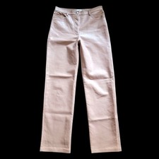 Aritzia Wilfred Nude High Rise Straight Leg Vegan Faux Leather Pants Size 8