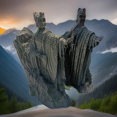 Lord Of The Rings Two Towers Book Ends Collectable Aragonath Mary McLachlan
