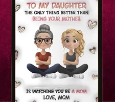 20oz Sublimation Tumbler Wrap Being Your Mother Ready To Press Heat Transfer