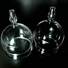 2PCS Replacement Vacuum Cupping Glass Cups For Vacuum Breast Care Beauty Machine