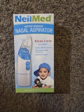 NeilMed Nasal Aspirator Battery-Operated for Babies Kids