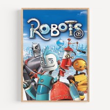 Robots (2005) Movie Poster Wall Art Print_0