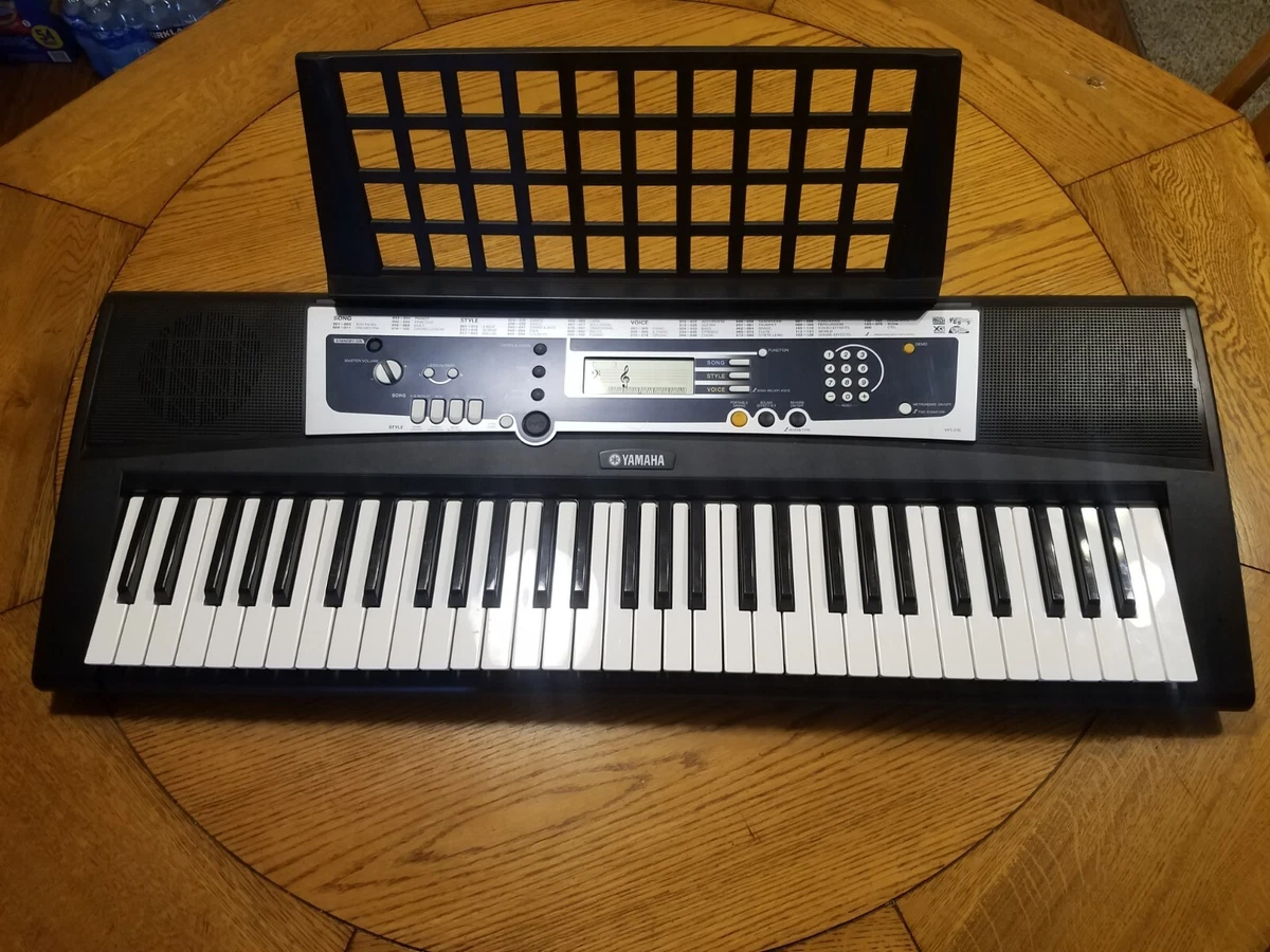 Yamaha YPT 210 Portable Keyboard Tested Working eBay