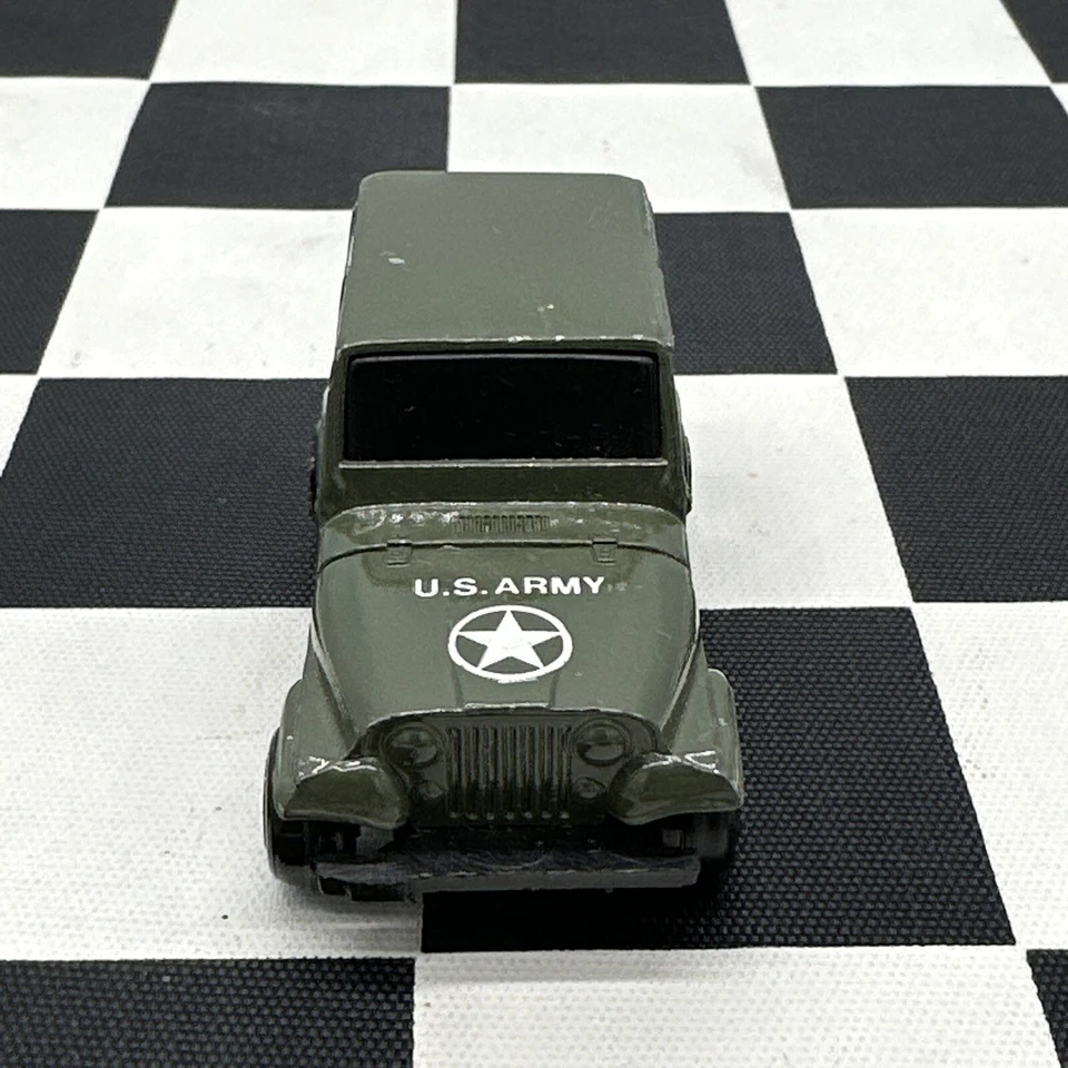 Larami E-Racer US Army Pencil Sharpener Jeep 1980’s USED Hong Kong NO PACKAGE - Image 2 of 4