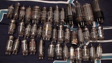 RARE VINTAGE VACUUM TUBE LOT OF 40 PIECES