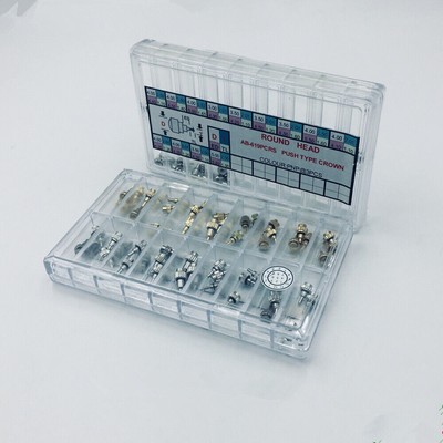 Chronograph Taste Drive In Watch Drücker Flachkopf Push Type Crown 54Pcs Set DE