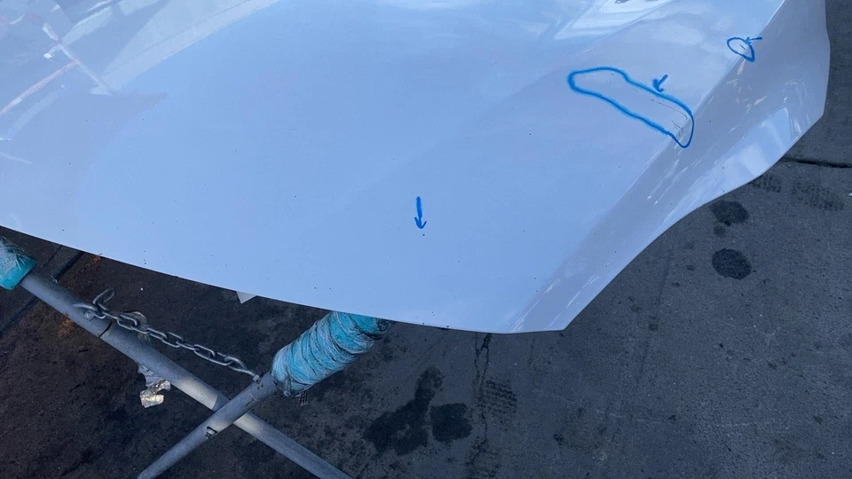 2013 2014 2015 2016 2017 2018 Ford C-Max Front Hood Panel Cover White Assembly - Изображение 3 из 4