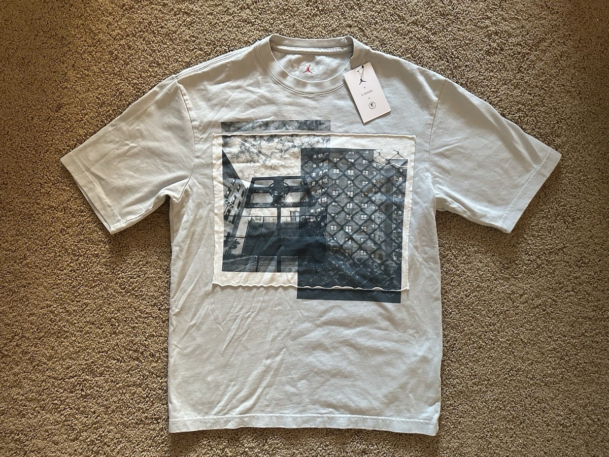 【本物保証 /関税・送料無料】Nike Air Jordan x Union T-Shirt NIKE AIR JORDAN X Union Flight T- Shirt Adult Size Large