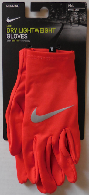 nike miler running gloves