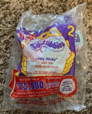 2000 Teletubbies McDonalds Happy Meal Toy - Tinky Winky Clip 2