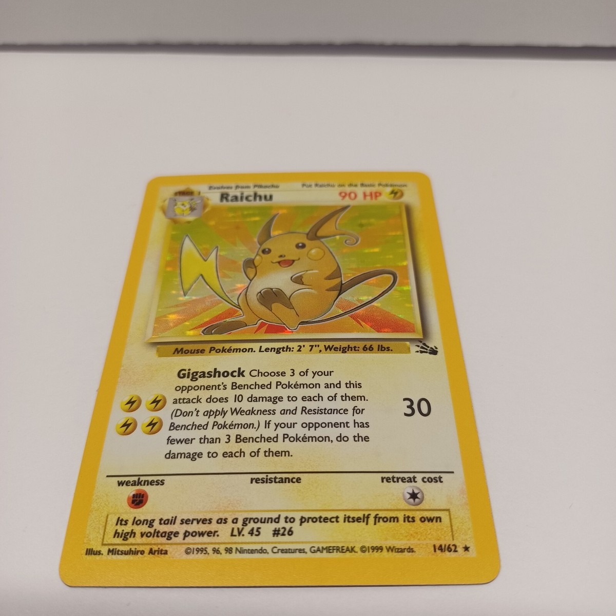 Pokemon- Raichu 14/62 | eBay
