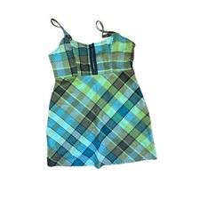 Urban Outfitters Green Plaid Dress Size Large