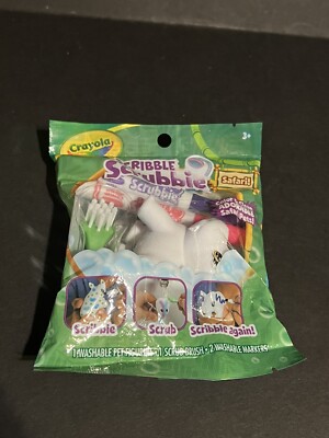 New Biko Hippo Crayola Scribble Scrubbie Pets Safari Collectibles 1 Count