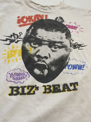White Biz Markie Hip Hop Rap Unisex Tee Adult Shirt Cotton MC054