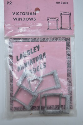 LANGLEY MINIATURMODELLE VIKTORIANISCHE FENSTER - MASSSTAB OO